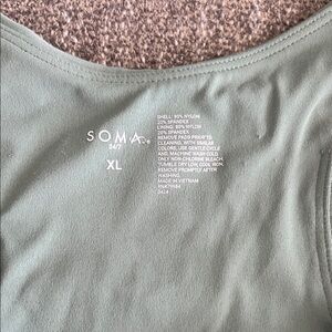 Soma 24/7 Soft Green Tank Top